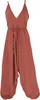 Boho Jumpsuit, Rückenfreie Sommer Pluderhose, Overall, Produktbild-Vorschau 1