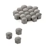 20x Radschrauben Kappen Radschraubenkappen Set 17mm grau Produktbild-Vorschau 2