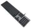 Macally UCZKEYSG-DE, USB-C Tastatur f. Mac, PC & Tablet, DE Produktbild-Vorschau 3