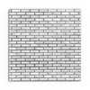 DEQORI Hybrid Leinwand Bild 50x50 cm 'Weißes Ziegelwerk' Produktbild-Vorschau 2