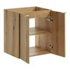 Waschtisch 50cm, Eiche, NEWPORT-56-OAK Produktbild-Vorschau 2