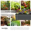 tectake Hochbeet verzinkter Stahl 80x60x30 cm 130 l Grau Produktbild-Vorschau 4