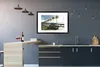 MuchoWow® MuchoWow® Gerahmtes Poster Auto Kuba - Palme Produktbild-Vorschau 5