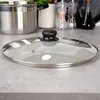 Vilde | Glasdeckel - mit Edelstahlring - Ø 30 cm - 200°C Produktbild-Vorschau 5
