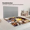 KitchenYeah© Herdabdeckplatte Tee - Zitrone - Honig - Donut Produktbild-Vorschau 3