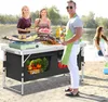 LZQ Campingküche mit Aluminiumgestell – Faltbare Produktbild-Vorschau 10