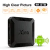A black TV box with product specifications and features listed around it. Náhled obrázku produktu
