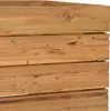 vidaXL Zvýšená posteľ 100x40x55 cm Teakové drevo a oceľ Náhľad obrázku produktu 5