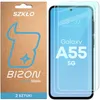 Gehärtetes Glas für Galaxy A55 5G, Bizon Glass Clear Duo, 2 Produktbild-Vorschau 1