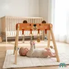 Drewniany stojak edukacyjny dla niemowląt – Baby Gym z Podgląd zdjęcia produktu 3
