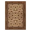 Wollteppich KASHQAI 4362 103 Blumen, Rahmen beige / rotwein Produktbild-Vorschau 2