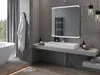 Mexen Nida podsvícené koupelnové zrcadlo 100 x 100 cm, LED Náhled obrázku produktu 3