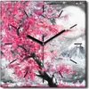 Coloray Uhr auf Leinwand 30x30 cm Wand Uhr Dekoration Produktbild-Vorschau 1