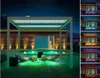 Pergola bioclimatica con Led "Windsor Premium" in alluminio Anteprima dell’immagine prodotto 3