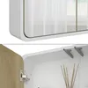 Koupelnová zrcadlová skříňka Vicco Arla Bílá/dub 60 x 60 Náhled obrázku produktu 3