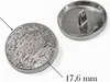 5 Metallknöpfe Ösenknopf rund Größen Farbwahl - für z.B. Uniform Jacke Mantel Produktbild-Vorschau