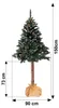 Kunstkerstboom op stam, 150 cm, met een dennenboomlook, Productafbeelding-voorbeeld 11