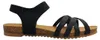 Mustang  Kinderschuhe Mädchen Sandaletten Schwarz Freizeit Produktbild-Vorschau 2
