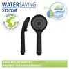 WENKO Duschkopf WATERSAVING Ø9,5cm Rund Handbrause Spa Produktbild-Vorschau 2