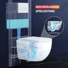 Rainsworth stenový toalet s bezokrajovým dizajnom - 360° Náhľad obrázku produktu 2