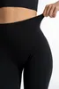 Isolierte Damen-Leggings Mit Hoher Taille Und Breitem Bund Produktbild-Vorschau 2