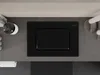 Mexen Fenix 10 XS pulsante di scarico, nero opaco - 601003 Anteprima dell’immagine prodotto 4