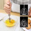 Handmixer, Halbautomatischer Schneebesen aus Edelstahl, Produktbild-Vorschau 5