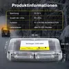 90 LED Zwaailamp 12/24V, Oranje Waarschuwingslamp 360°, Productafbeelding-voorbeeld 5
