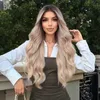 SassyGoods Luxus Blonde Perücke Aschblond Front Lace Wig – Produktbild-Vorschau 5