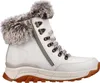 A studio shot of a white winter boot. Produktbild-Vorschau