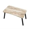 Carenza Home Laptoptisch Klappbar Creme Marmor Look Produktbild-Vorschau 8