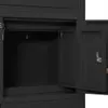 vidaXL Szafka biurowa antracytowa 90x40x180 cm stalowa Podgląd zdjęcia produktu 5