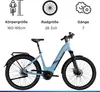 Zündapp X800 E Bike pastellblau Produktbild-Vorschau 3