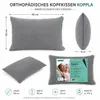 WENDRE Orthopädisches Nackenstützkissen Visco-Schaum Produktbild-Vorschau 5