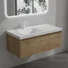 doporro Mobile Bagno Sospeso 100cm, Mobile da Bagno con Anteprima dell’immagine prodotto 4