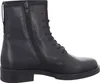 A side view of a black leather boot. Produktbild-Vorschau