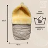 COOSY Coprigambe in pelle di agnello Colore: ginger Anteprima dell’immagine prodotto 6