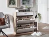 FineBuy Schuhkipper Holz 80x95x24 cm Modern Sonoma Eiche Produktbild-Vorschau 7