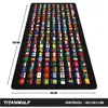 Titanwolf Gaming-Mauspad XXL 90 x 40 cm, Motiv Weltflaggen Produktbild-Vorschau 2