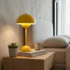 Lampe de table Alpinaluz SHIMO jaune en métal, lampe de Voir les images du produit 11