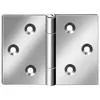 Edelstahl-Scharniere 1.4301 10504 H.60mm B.90mm S.1,2mm VA Produktbild-Vorschau 1