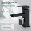 Bateria umywalkowa Homelody, czarny mat, stal nierdzewna, z Podgląd zdjęcia produktu 3