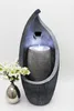 Moderner Gartenbrunnen mit LED Beleuchtung 83 cm Produktbild-Vorschau 4
