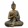 Sitzender Buddha Massiv 2,5 kg Höhe 30 cm Buddha Deko Figur Produktbild-Vorschau 1