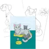 Page à colorier Avenue Mandarine Graffy Color Pets Voir les images du produit 3