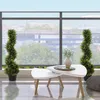 Lot de 2 cèdres artificiels Outsunny, grands (90 cm) – Voir les images du produit 7