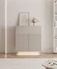 Selsey Linearis - Highboard mit 2 Türen, Klappfach und LED, Produktbild-Vorschau 2