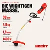 HECHT 1299 Freischneider Elektro | 38 cm Schnittkreis | mit Produktbild-Vorschau 12