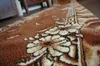 CHODNIK BCF TRIO brąz 200 cm brązowy 200x120 cm Podgląd zdjęcia produktu 3