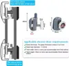 8 Stück Schiebetürrollen aus Edelstahl + ABS, 23 mm, Produktbild-Vorschau 2